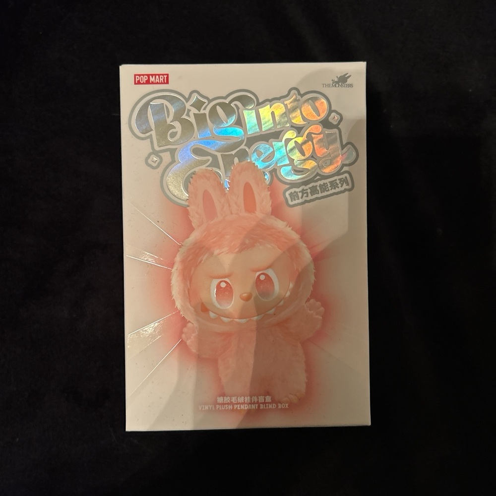 Pop Mart Pink Bunny Plush Toy